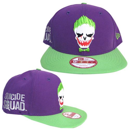 Suicide Squad Joker Snap Back Cap